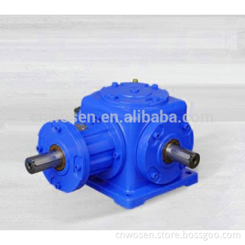 2: 1 ratio gearbox T series of bevel gear reducer